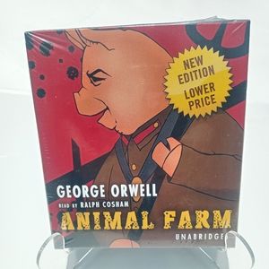New Audio Book George Orwell Animal Farm Unabridged Ralph Cosham Sealed Classic
